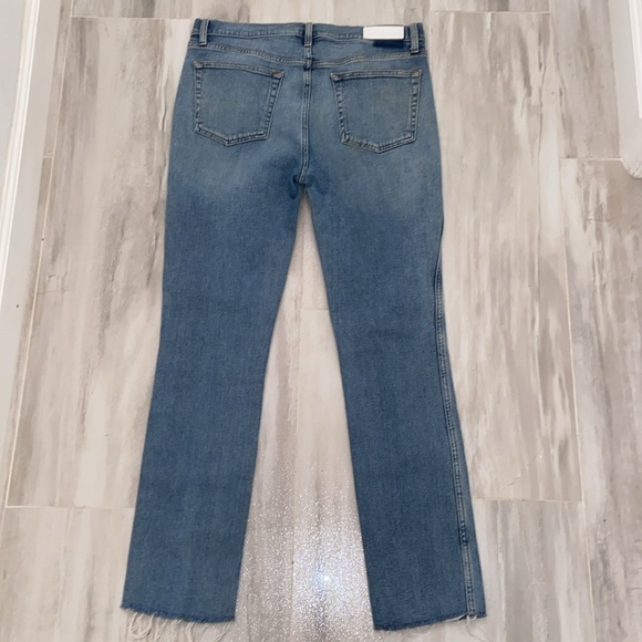 RE/DONE Originals 2019 Skinny Leg Ankle, Raw Hem, 33x30, NWOT, $279 MSRP - Picture 9 of 12